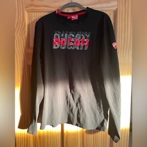 Ducati black long sleeve shirt
